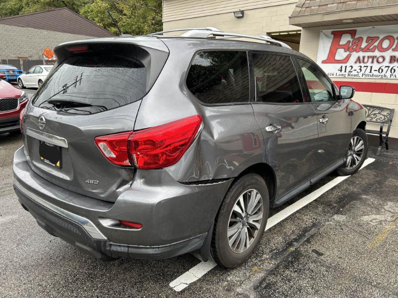 Rear End and Right Rear Damage