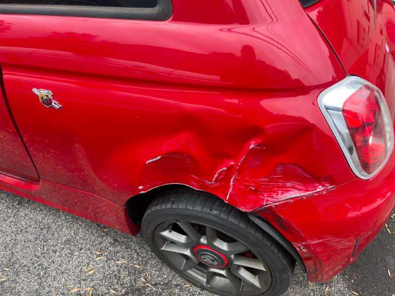 2015 Fiat Left Quarter Damage